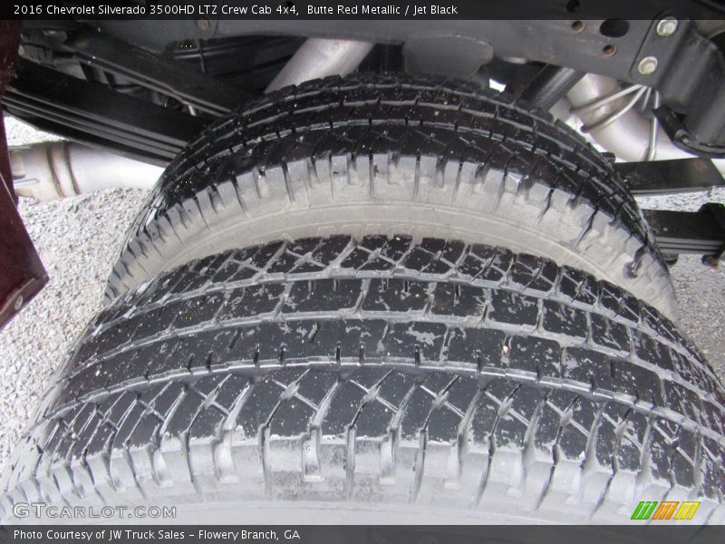 Butte Red Metallic / Jet Black 2016 Chevrolet Silverado 3500HD LTZ Crew Cab 4x4