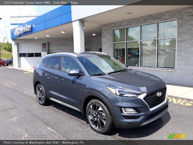 Dusk Blue / Beige 2020 Hyundai Tucson Sport AWD