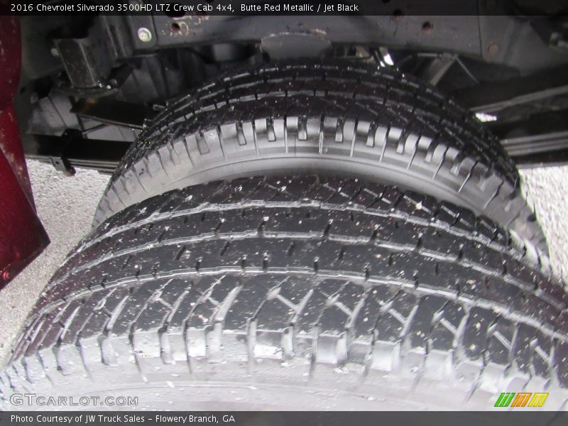 Butte Red Metallic / Jet Black 2016 Chevrolet Silverado 3500HD LTZ Crew Cab 4x4