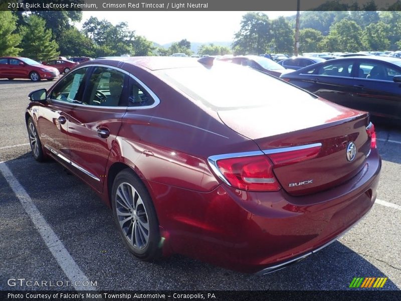 Crimson Red Tintcoat / Light Neutral 2017 Buick LaCrosse Premium