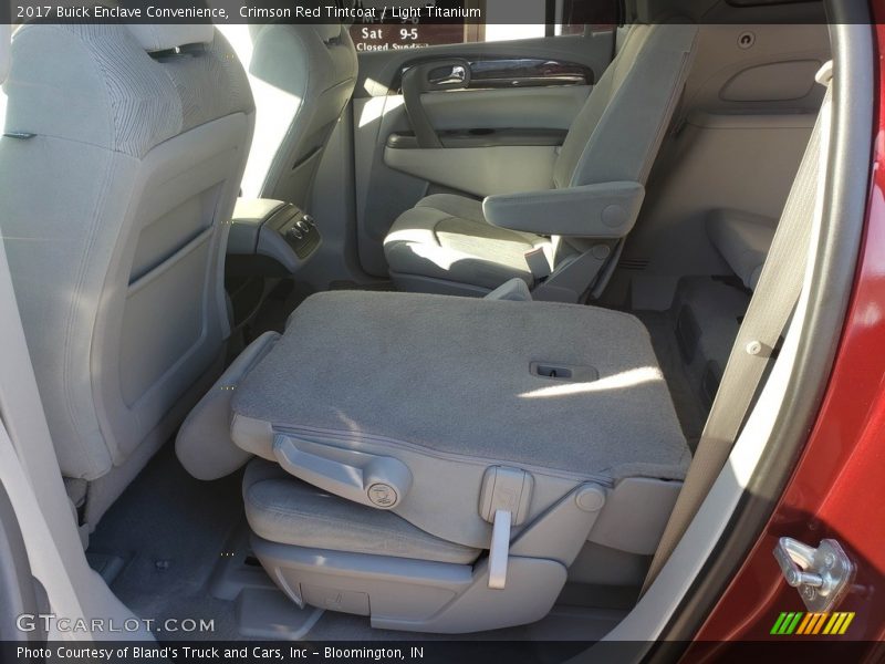 Crimson Red Tintcoat / Light Titanium 2017 Buick Enclave Convenience