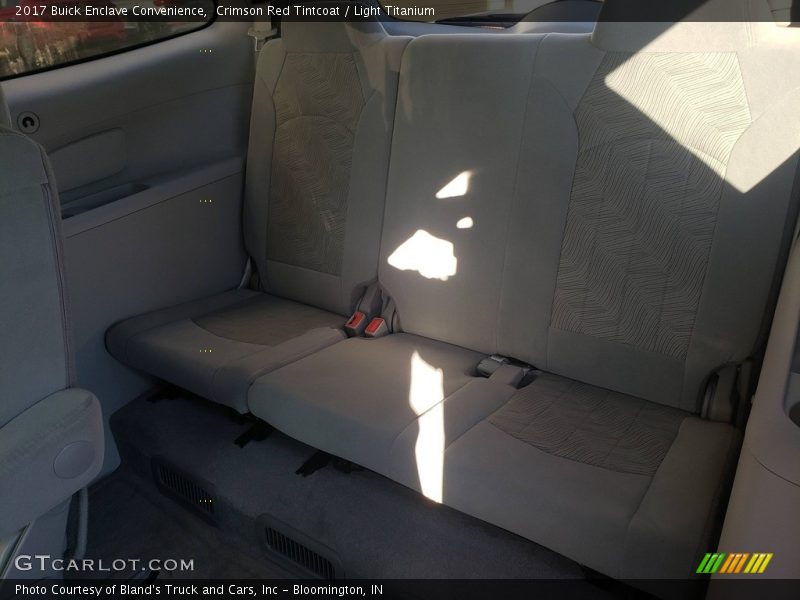 Crimson Red Tintcoat / Light Titanium 2017 Buick Enclave Convenience