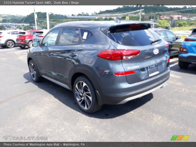 Dusk Blue / Beige 2020 Hyundai Tucson Sport AWD