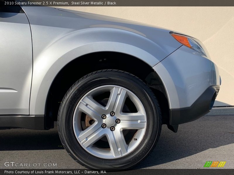 Steel Silver Metallic / Black 2010 Subaru Forester 2.5 X Premium