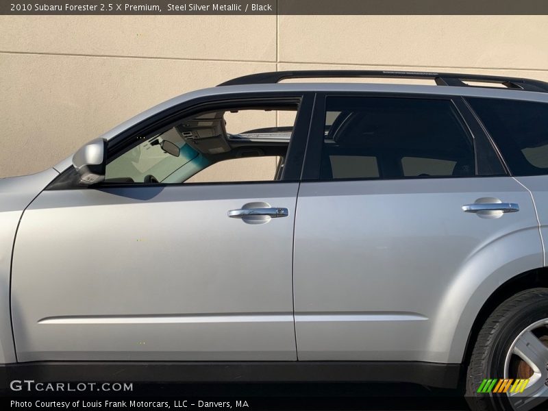 Steel Silver Metallic / Black 2010 Subaru Forester 2.5 X Premium