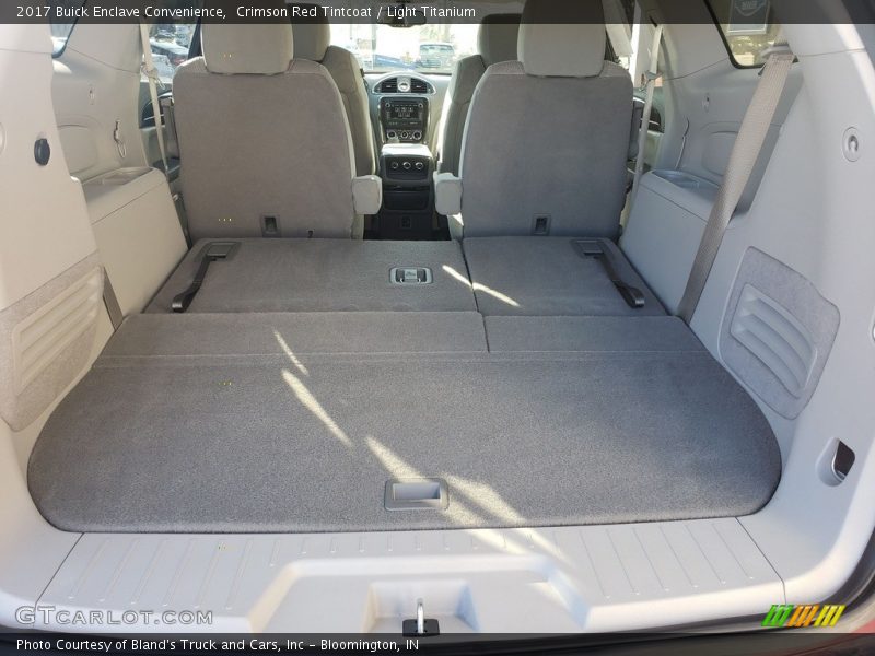 Crimson Red Tintcoat / Light Titanium 2017 Buick Enclave Convenience