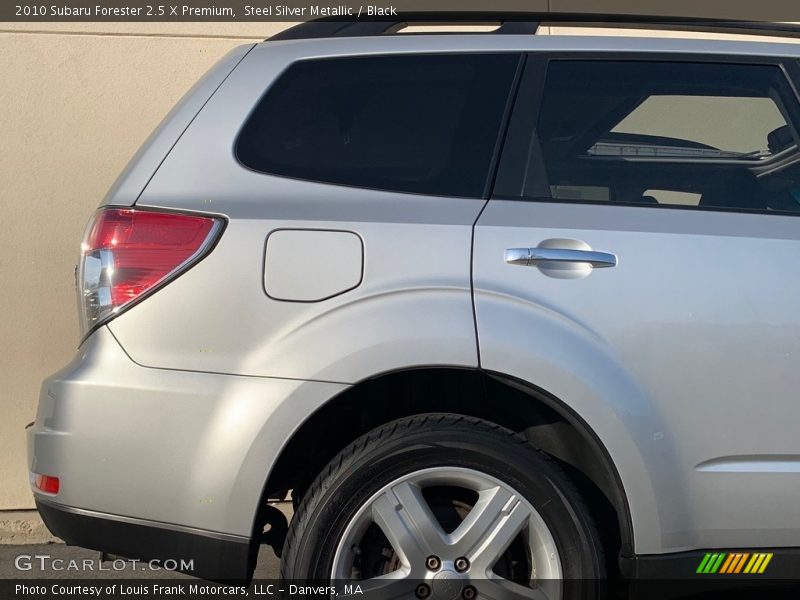 Steel Silver Metallic / Black 2010 Subaru Forester 2.5 X Premium