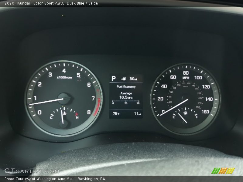Dusk Blue / Beige 2020 Hyundai Tucson Sport AWD
