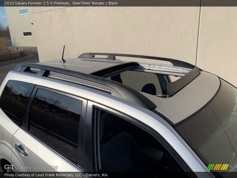 Steel Silver Metallic / Black 2010 Subaru Forester 2.5 X Premium