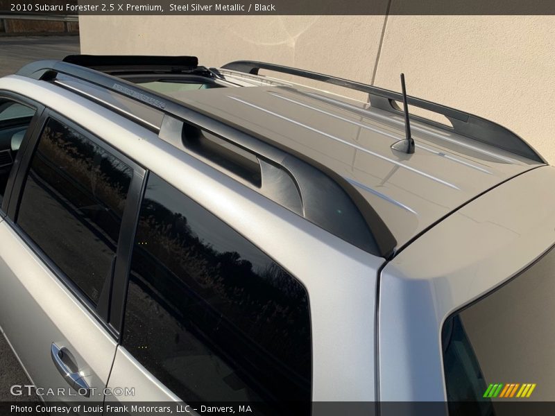 Steel Silver Metallic / Black 2010 Subaru Forester 2.5 X Premium