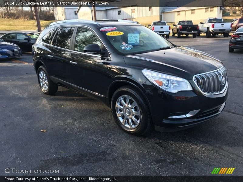 Carbon Black Metallic / Ebony 2014 Buick Enclave Leather