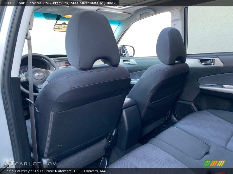 Steel Silver Metallic / Black 2010 Subaru Forester 2.5 X Premium