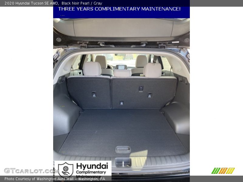 Black Noir Pearl / Gray 2020 Hyundai Tucson SE AWD