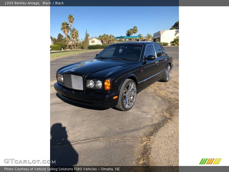 Black / Black 1999 Bentley Arnage