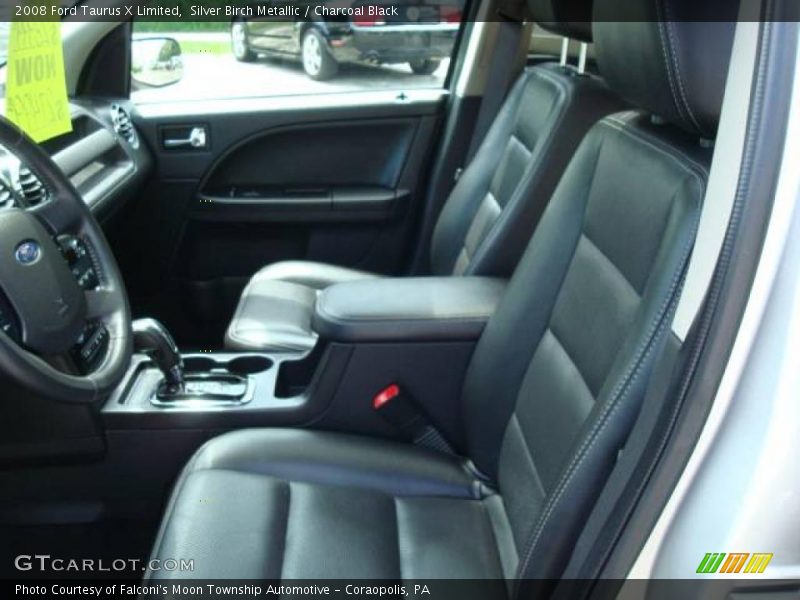 Silver Birch Metallic / Charcoal Black 2008 Ford Taurus X Limited