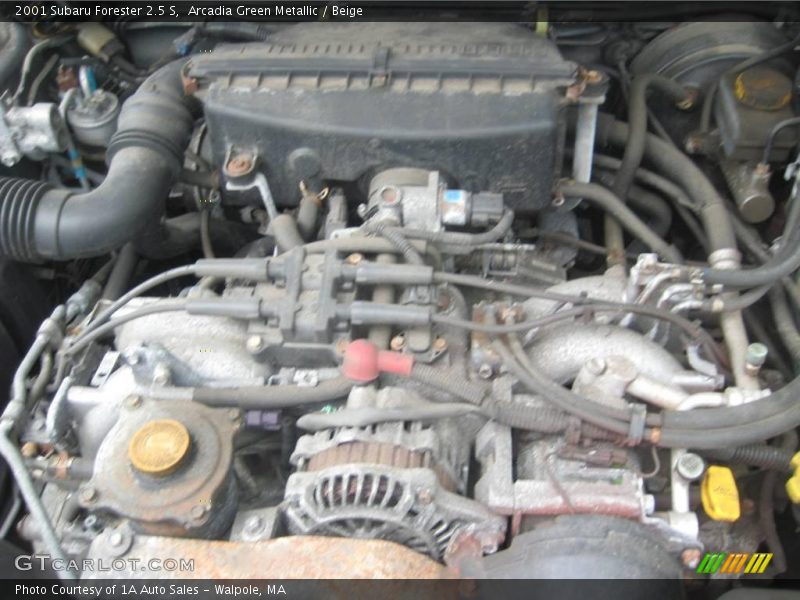 Arcadia Green Metallic / Beige 2001 Subaru Forester 2.5 S