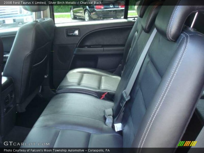 Silver Birch Metallic / Charcoal Black 2008 Ford Taurus X Limited