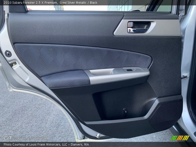 Steel Silver Metallic / Black 2010 Subaru Forester 2.5 X Premium