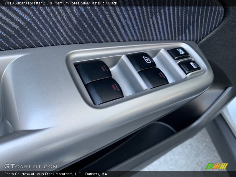 Steel Silver Metallic / Black 2010 Subaru Forester 2.5 X Premium