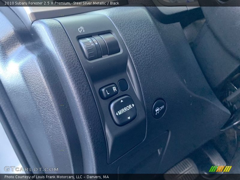 Steel Silver Metallic / Black 2010 Subaru Forester 2.5 X Premium