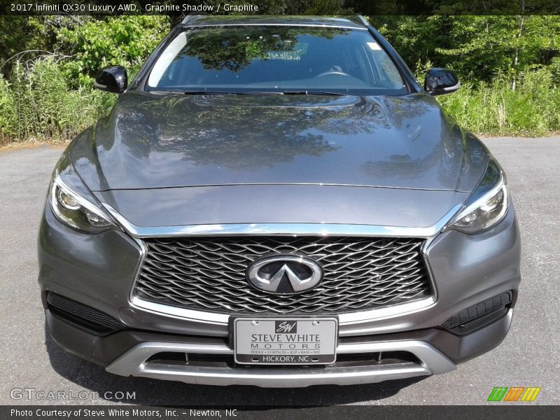 Graphite Shadow / Graphite 2017 Infiniti QX30 Luxury AWD