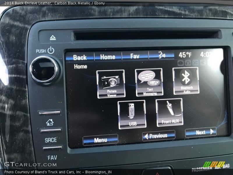 Carbon Black Metallic / Ebony 2014 Buick Enclave Leather