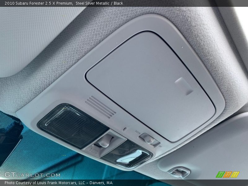 Steel Silver Metallic / Black 2010 Subaru Forester 2.5 X Premium