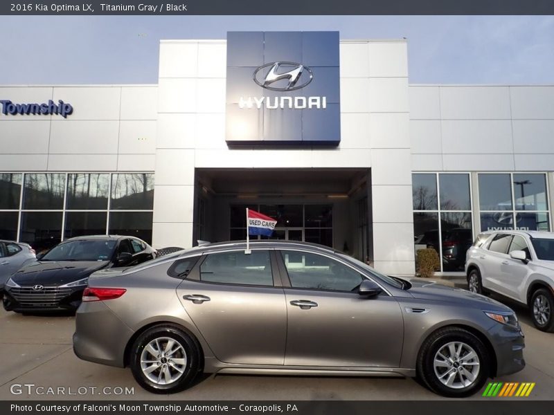 Titanium Gray / Black 2016 Kia Optima LX