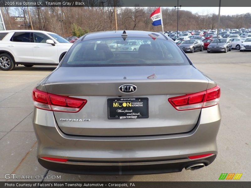 Titanium Gray / Black 2016 Kia Optima LX