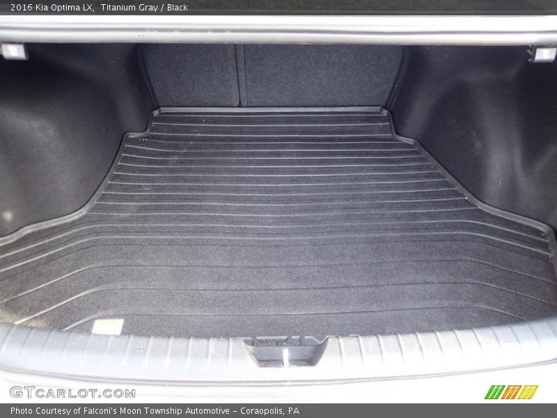 Titanium Gray / Black 2016 Kia Optima LX