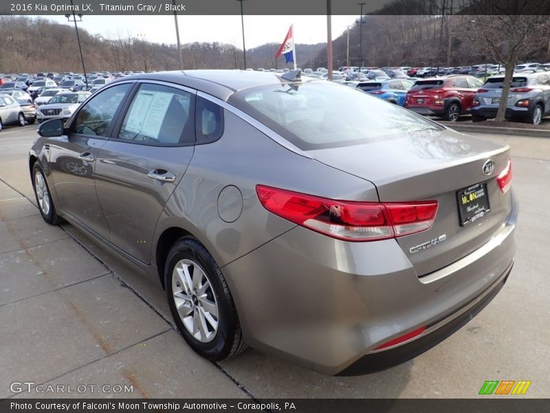 Titanium Gray / Black 2016 Kia Optima LX