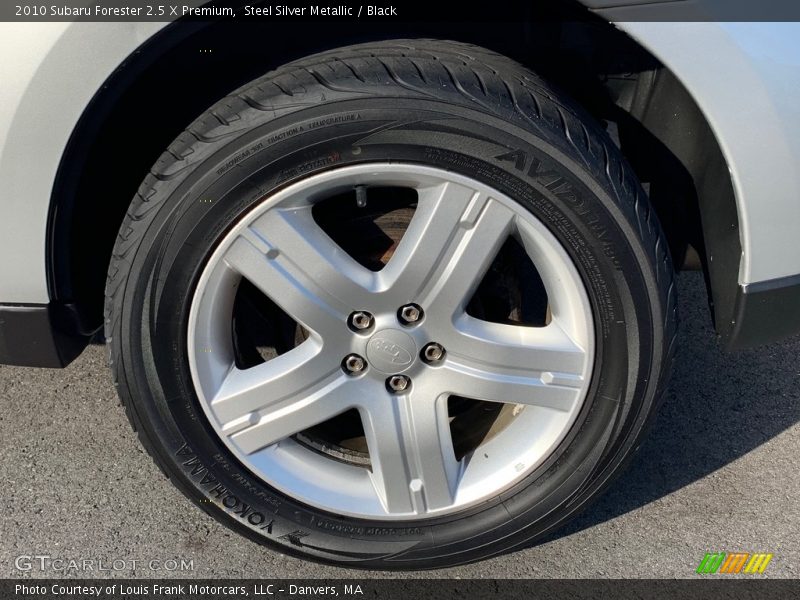 Steel Silver Metallic / Black 2010 Subaru Forester 2.5 X Premium