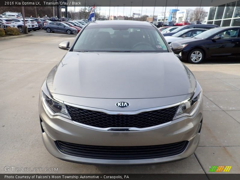 Titanium Gray / Black 2016 Kia Optima LX