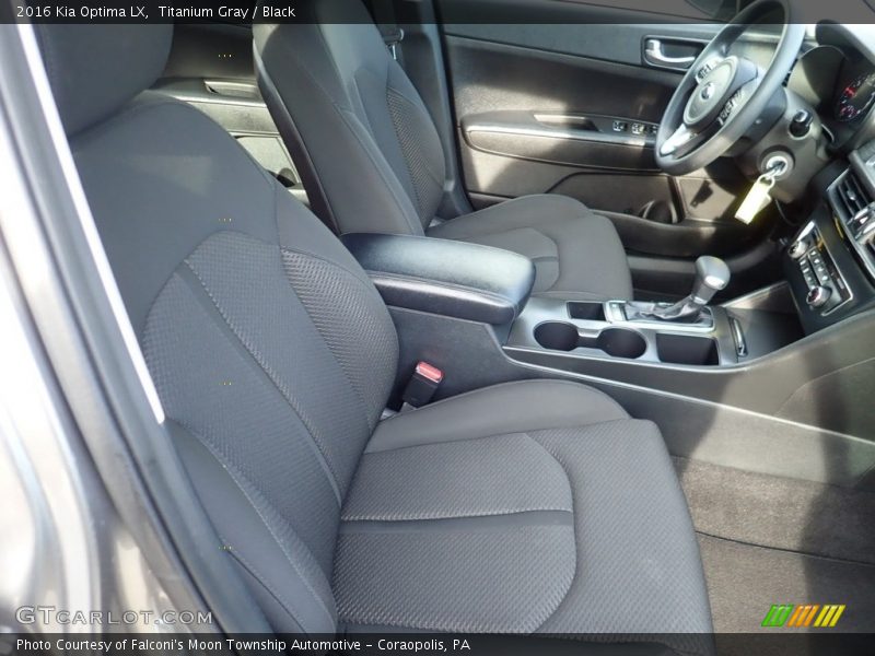 Titanium Gray / Black 2016 Kia Optima LX