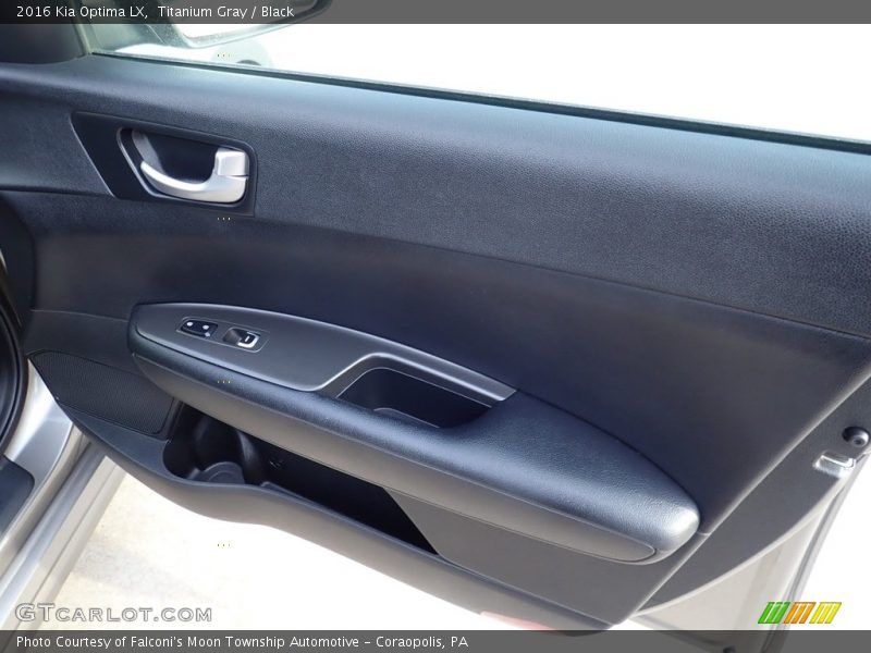 Titanium Gray / Black 2016 Kia Optima LX