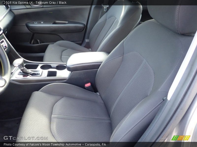 Titanium Gray / Black 2016 Kia Optima LX