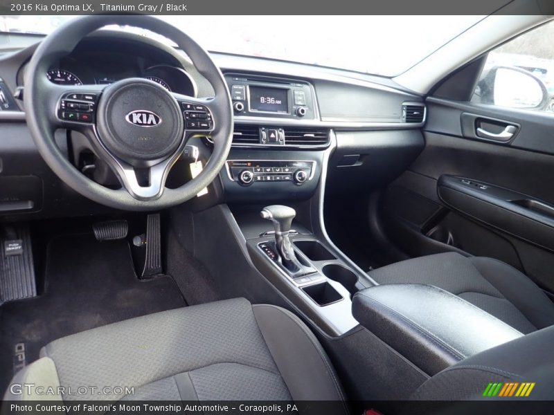 Titanium Gray / Black 2016 Kia Optima LX