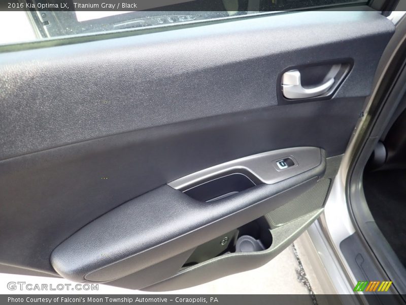 Titanium Gray / Black 2016 Kia Optima LX