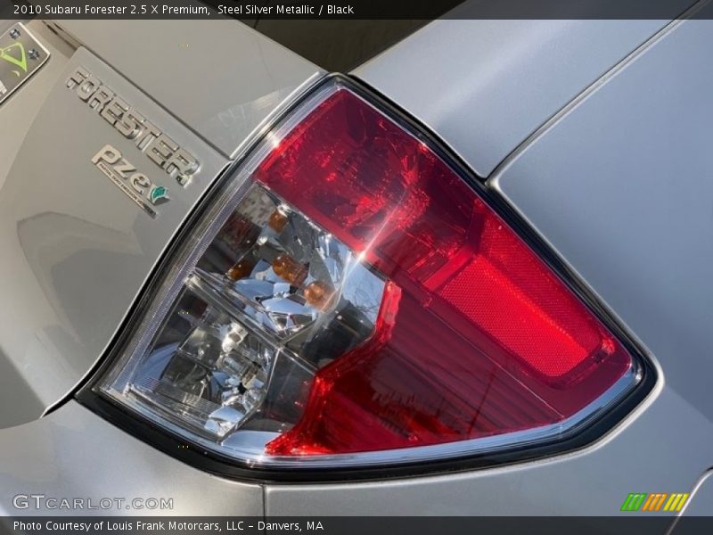Steel Silver Metallic / Black 2010 Subaru Forester 2.5 X Premium