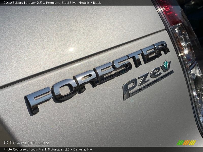 Steel Silver Metallic / Black 2010 Subaru Forester 2.5 X Premium
