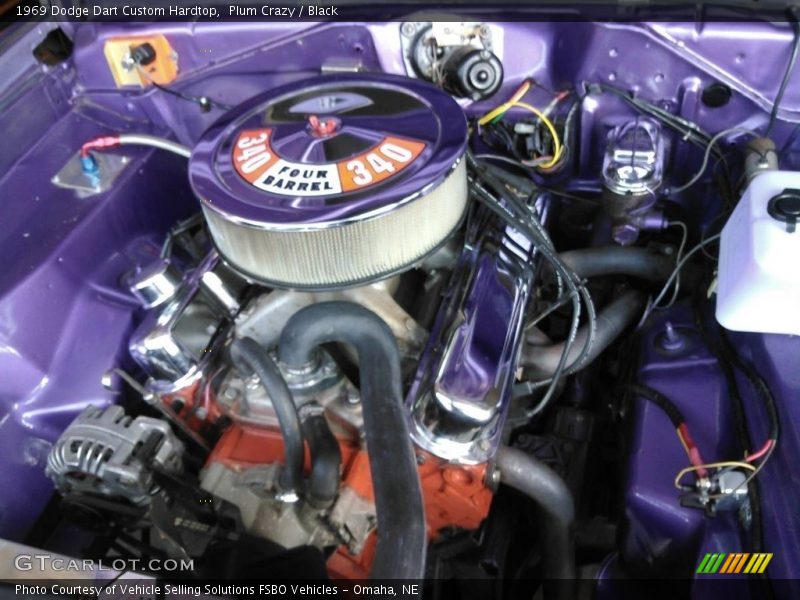  1969 Dart Custom Hardtop Engine - 340 ci OHV 16-Valve V8
