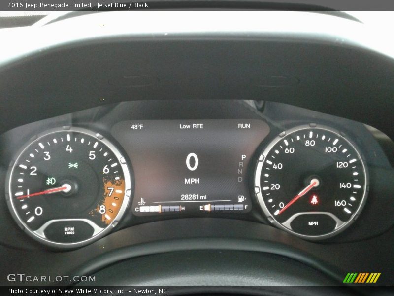  2016 Renegade Limited Limited Gauges