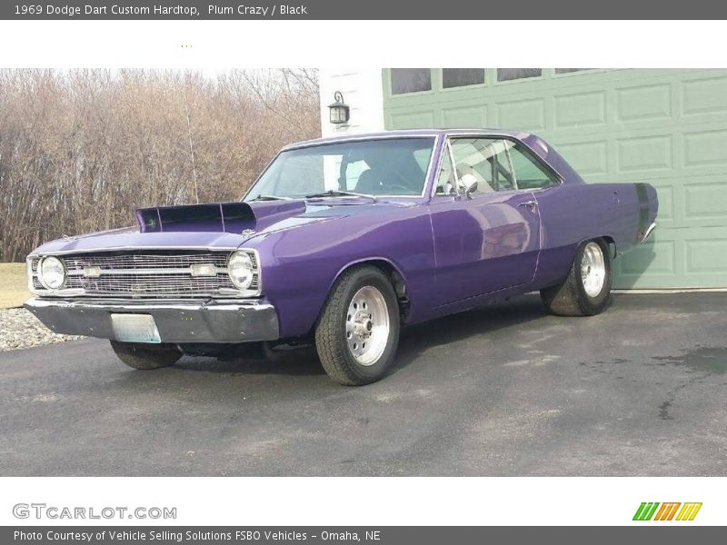 Front 3/4 View of 1969 Dart Custom Hardtop