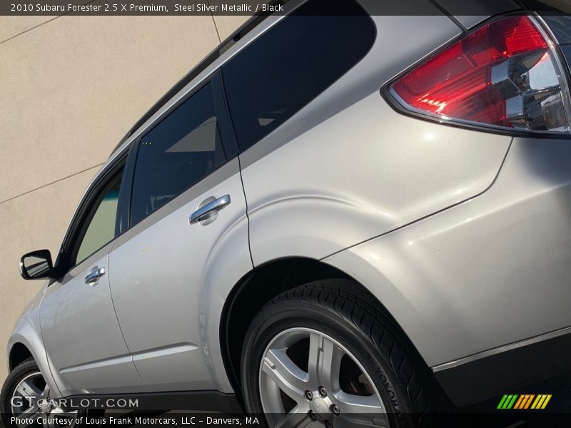 Steel Silver Metallic / Black 2010 Subaru Forester 2.5 X Premium
