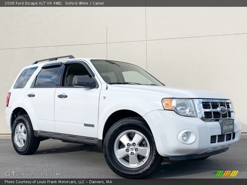Oxford White / Camel 2008 Ford Escape XLT V6 4WD