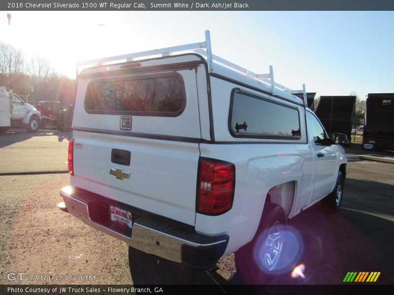 Summit White / Dark Ash/Jet Black 2016 Chevrolet Silverado 1500 WT Regular Cab