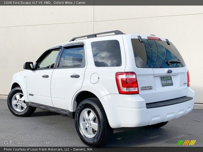 Oxford White / Camel 2008 Ford Escape XLT V6 4WD