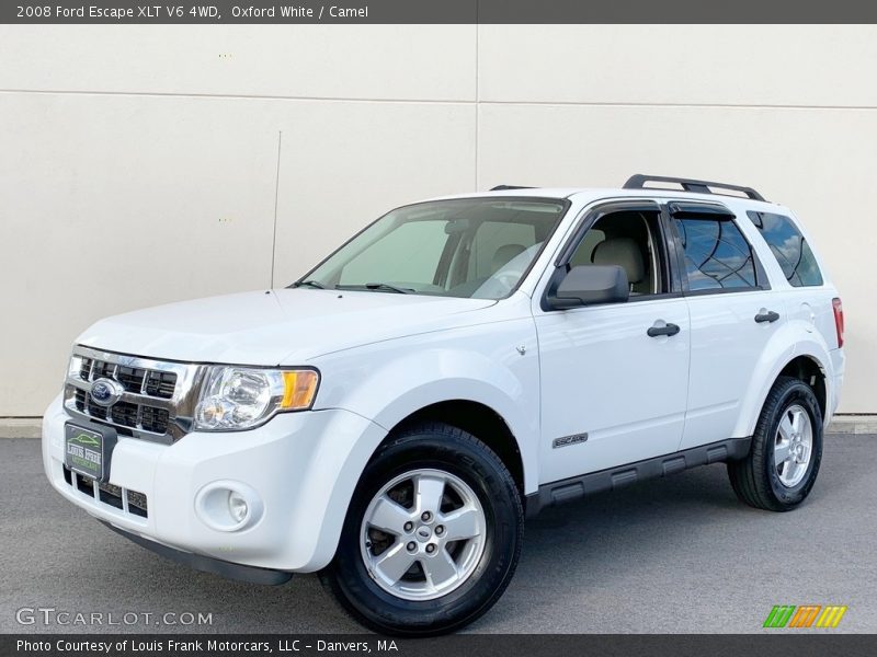 Oxford White / Camel 2008 Ford Escape XLT V6 4WD