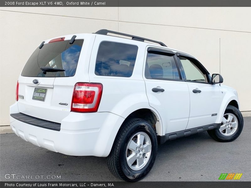 Oxford White / Camel 2008 Ford Escape XLT V6 4WD