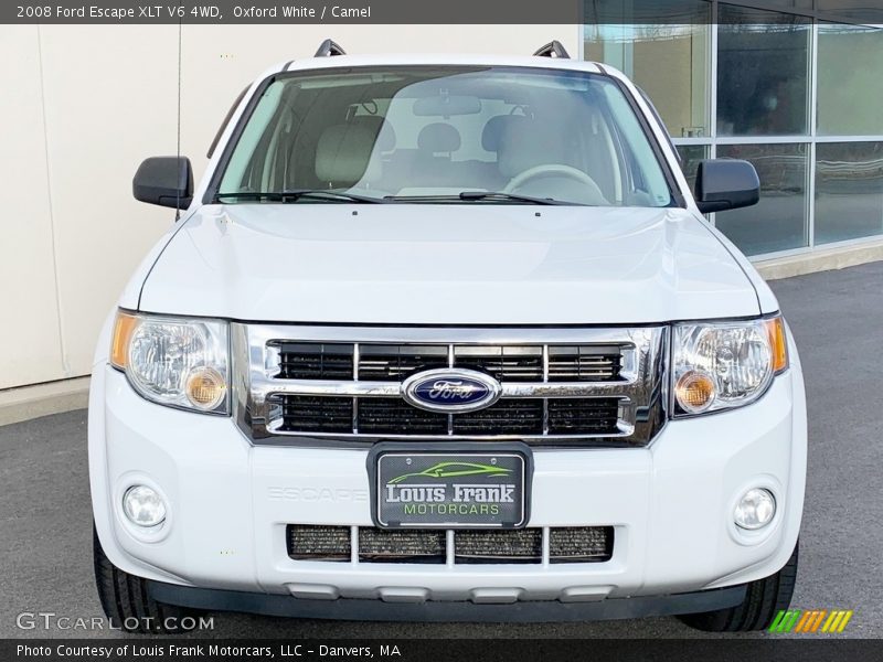 Oxford White / Camel 2008 Ford Escape XLT V6 4WD